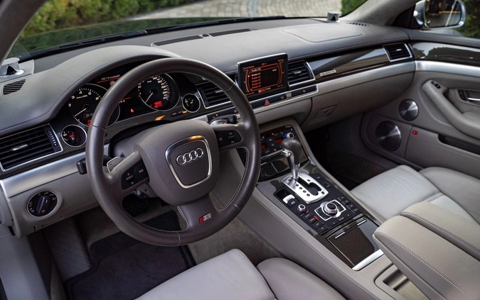 Audi S8 cena 126900 przebieg: 50800, rok produkcji 2007 z Kraków małe 106